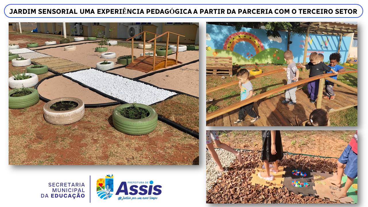 Jardim Sensorial: uma Experiência Pedagógica a partir da Parceria com o ...