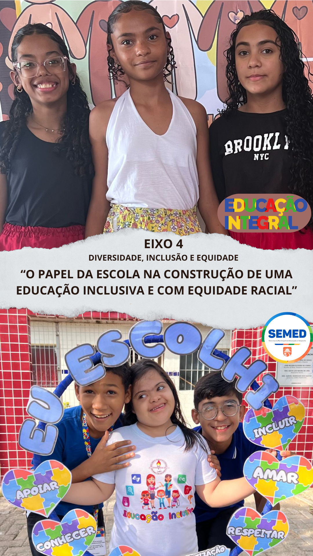 O Papel da Escola na Construção de uma Educação Inclusiva e com Equidade Racial