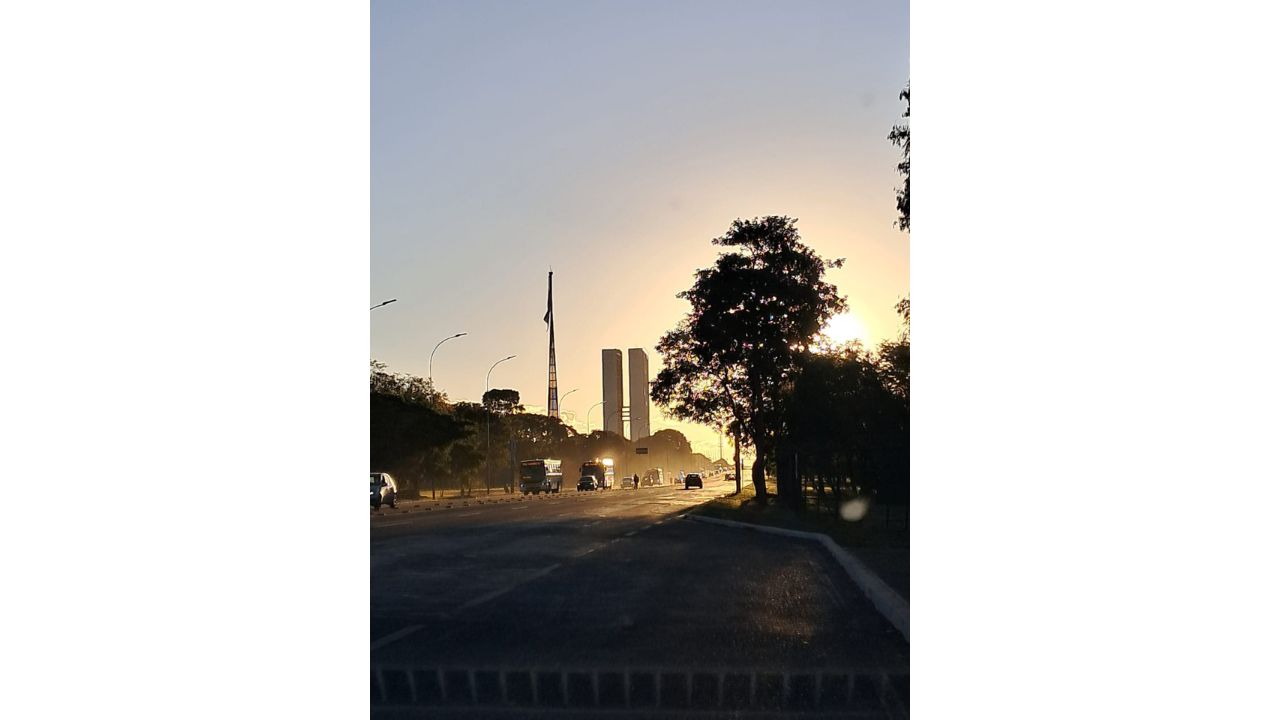 Trajeto a caminho de Brazlândia (DF), com momentos de troca de experiências sobre Educação em Tempo Integral. Foto: Francisco Bruno Silva Dantas