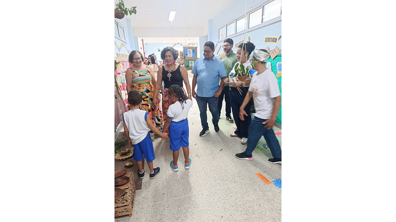 Visita à Creche União Boca do Rio, em Salvador (BA). Foto: Luzigleide Franco