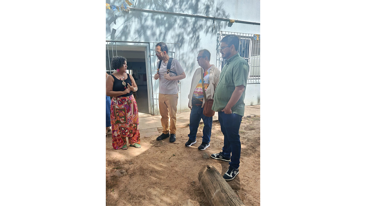 Visita aos espaços da Creche União Boca do Rio, em Salvador (BA). Foto: Luzigleide Franco