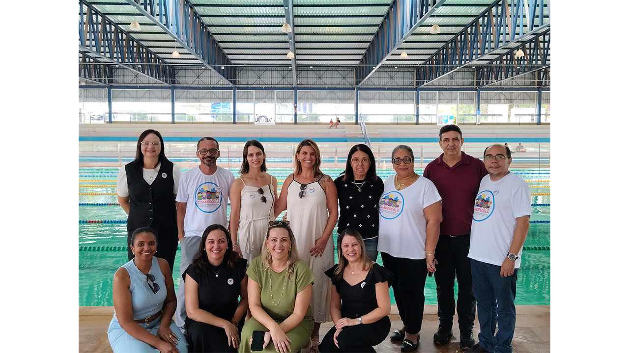 Visita ao Complexo Olímpico e Artístico com a presença da Secretária de Esportes de Presidente Prudente (SP). Foto: Assessoria Comunicação da Secretaria de Educação de Presidente Prudente (SP)