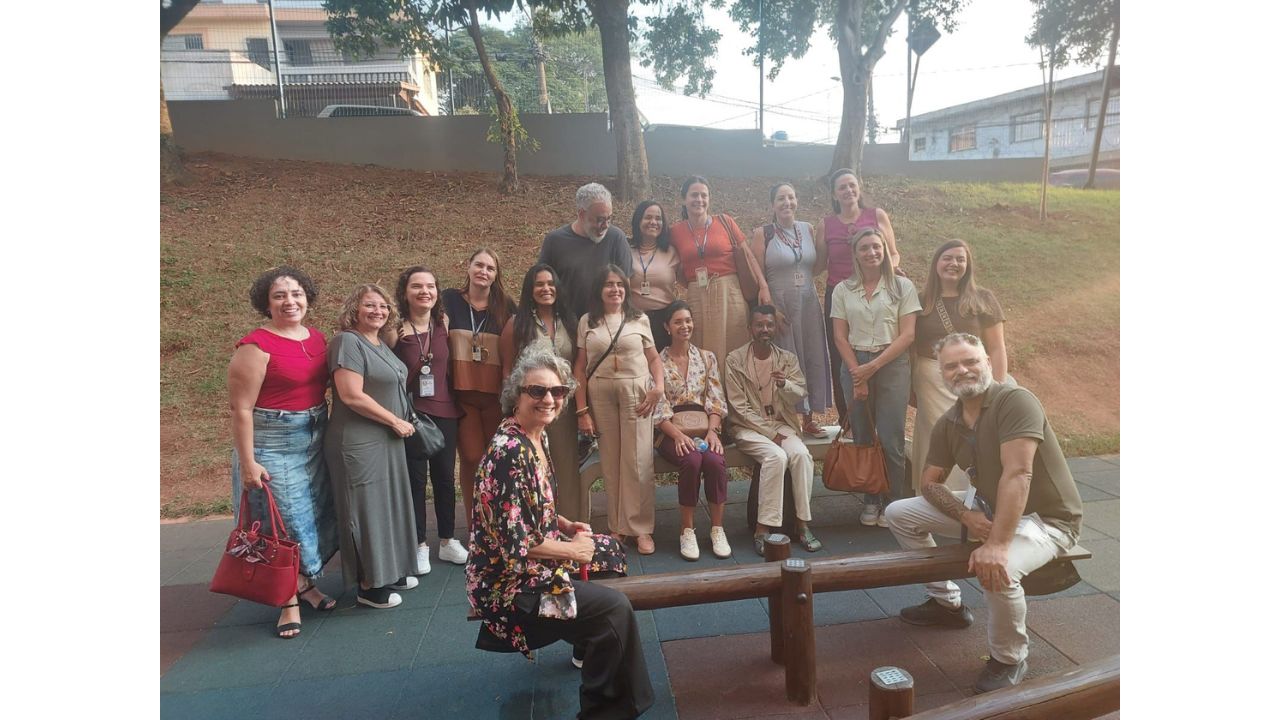 Participantes da Rede de Trocas no CEU Papa Francisco, em São Paulo (SP). Foto: Participantes da Rede de Trocas