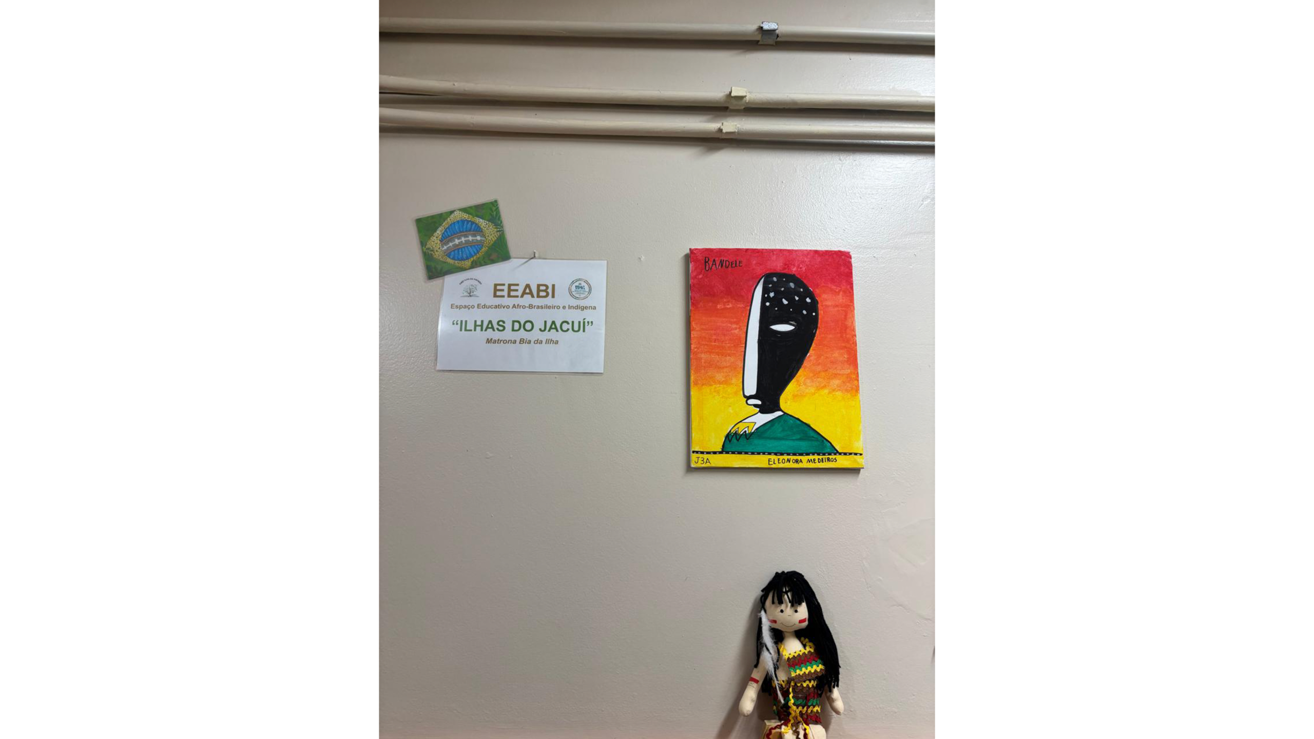 Espaço Educativo Afro-Brasileiro e Indígena "Ilhas do Jacuí", em Porto Alegre (RS). Foto: Jucenilton Alves dos Santos