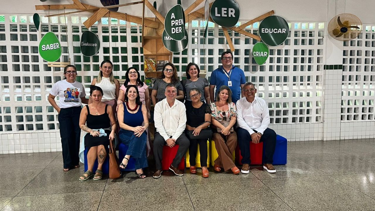 Visita ao Centro Estadual de Tempo Integral (CETI) Profª. Júlia Nunes Alves, em Teresina (PI). Foto: Rede de Trocas do Piauí