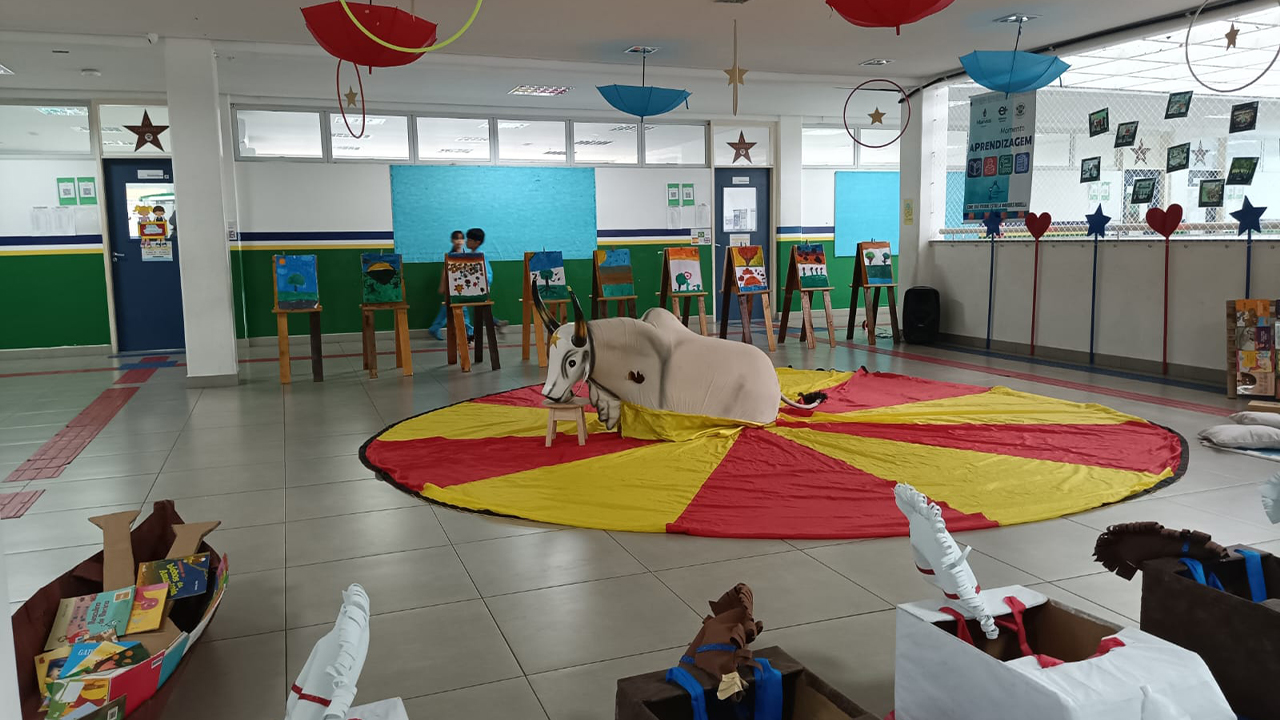 Espaço do Centro Integrado Municipal de Educação Viviane Estrela, em Manaus (AM). Foto: Janeide Barbosa de Souza